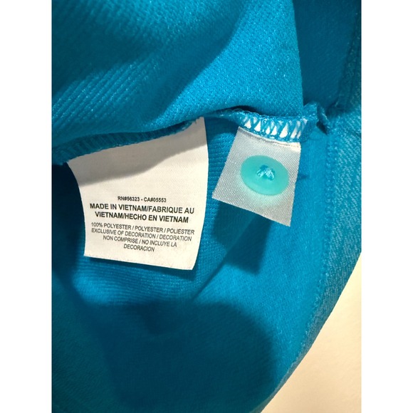 Nike Golf Tour Performance Womens Large Blue Sleeveless Dri-FIT Polo Shirt L - Picture 3 of 4